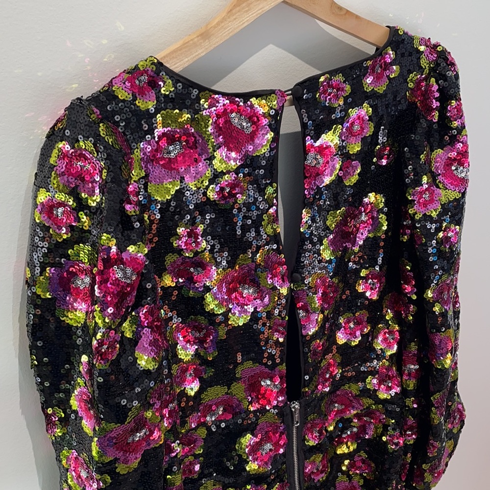 🆕 FOR LOVE & LEMONS | 👗 Stunning sequin dahlia dress - Picture 14 of 15